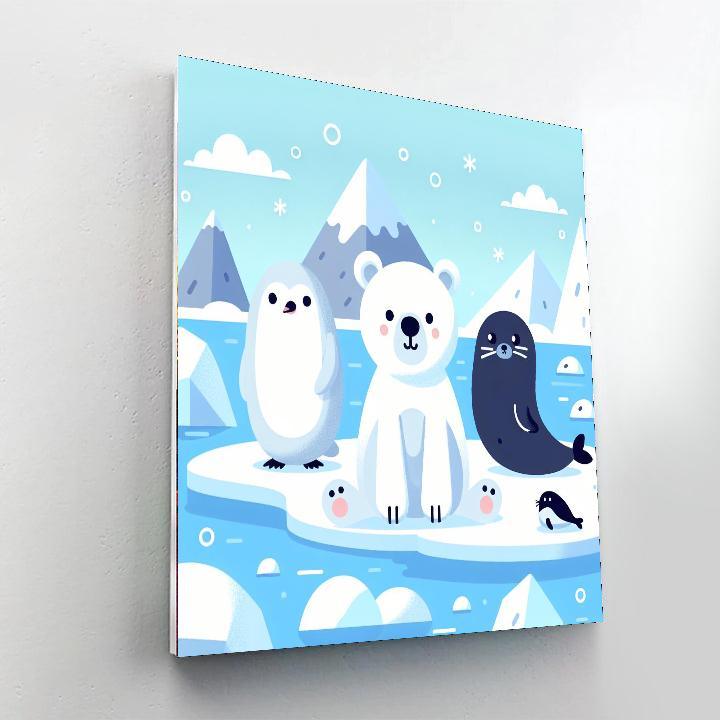 Artful Arctic Adventure Paint By Number
