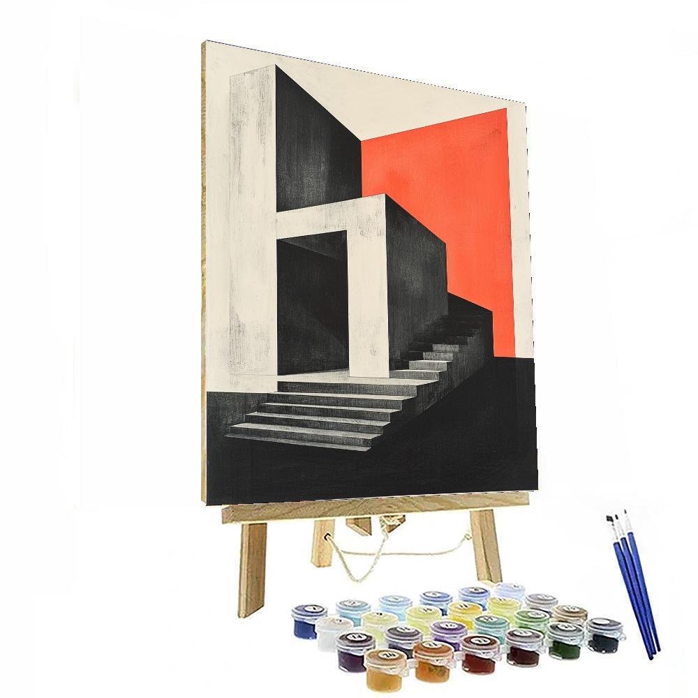 Banksy Inspired The Void Within  Number Painting