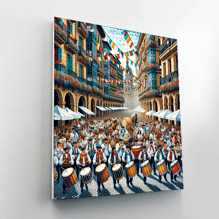 San Sebastian Day - San Sebastian, Spain Paint By Color