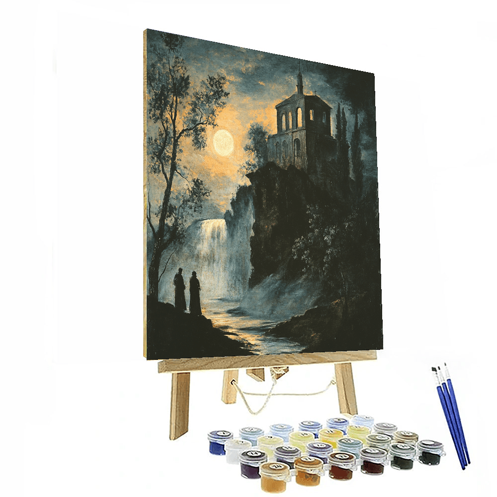 Goya Inspired Gothic Night's Dream - DIY Painting By Numbers Kit