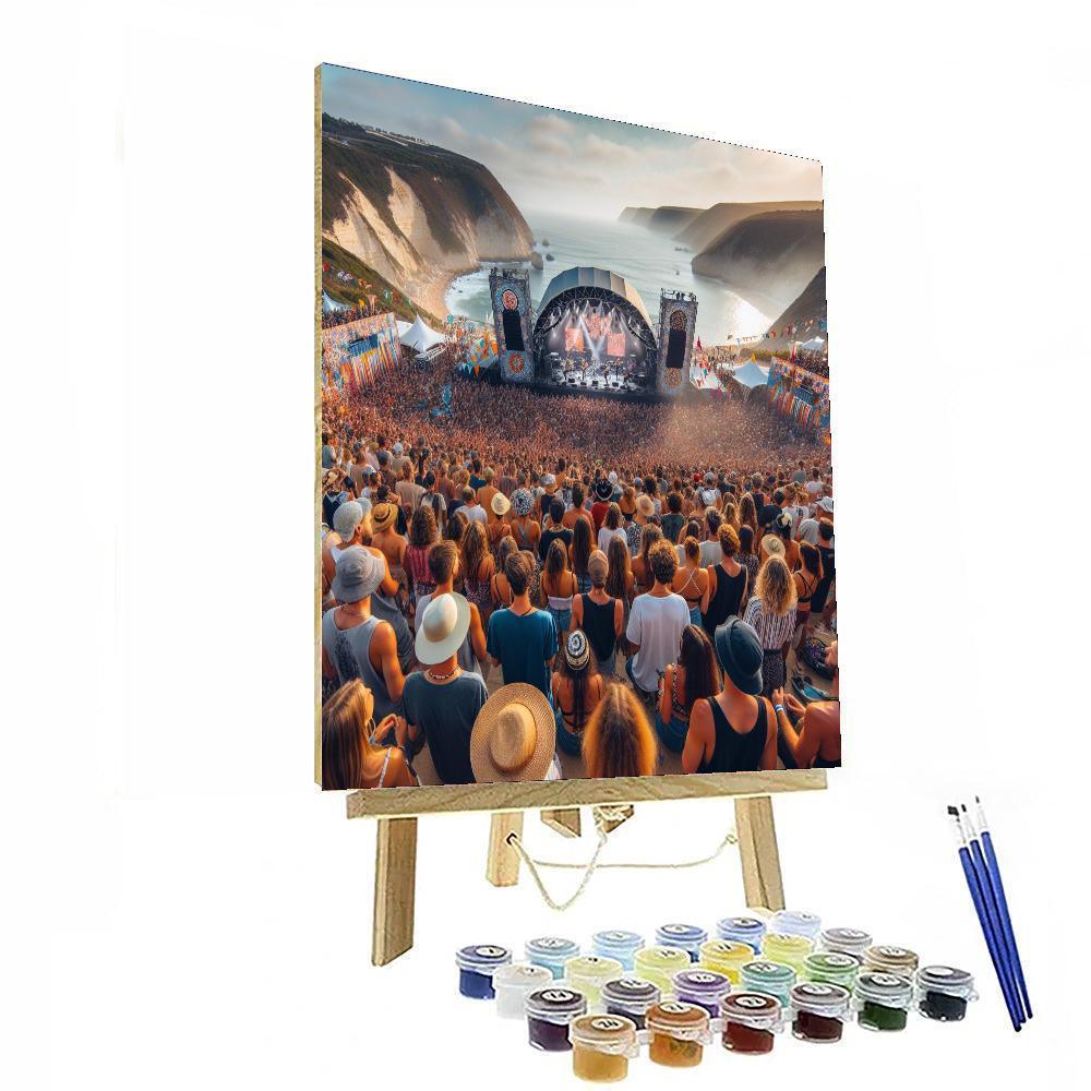 Isle Of Wight Festival - Isle Of Wight, England Numbered Painting Kits
