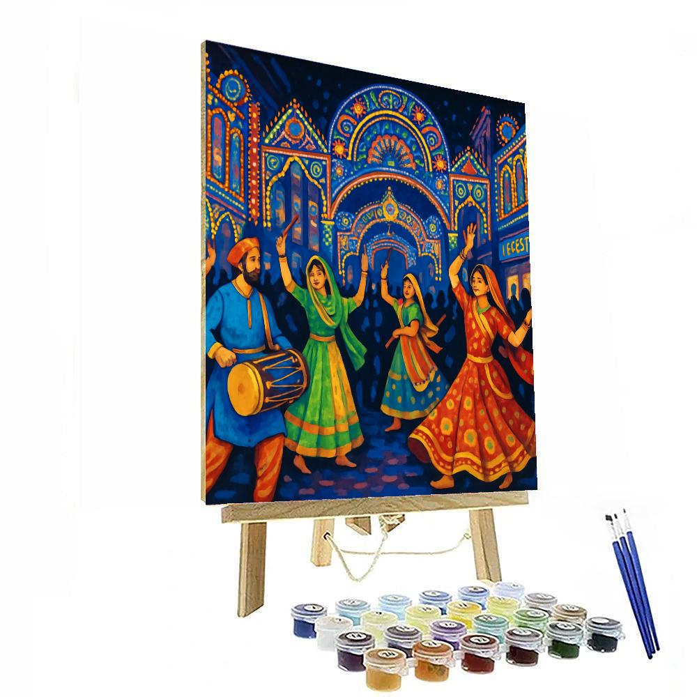Diwali Lights Festival - Leicester, England Paint By Numbers Art