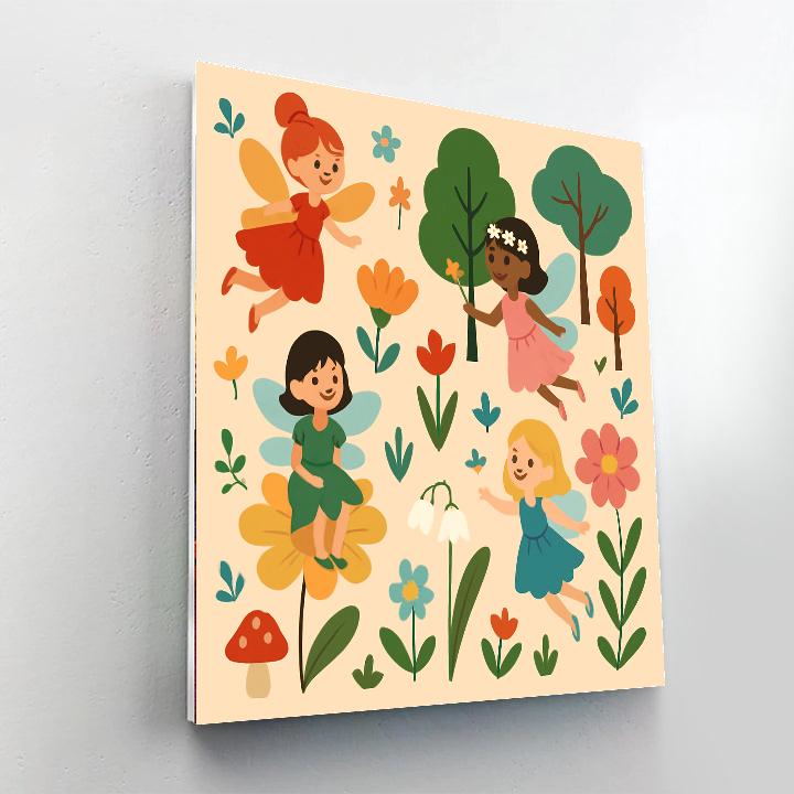 Fairy Land Numbered Painting Kits