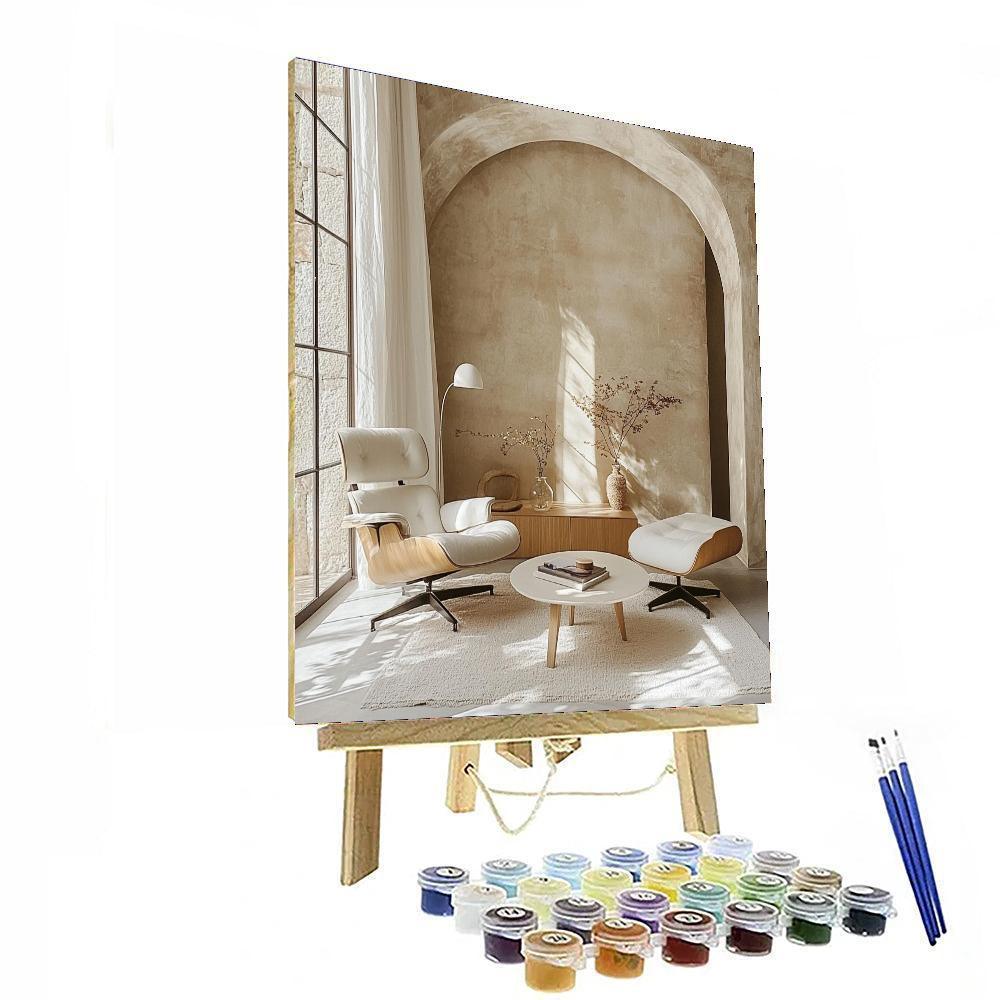 Alvar Aalto Inspired Chic Scandinavian Design  Paint By Numbers Kits