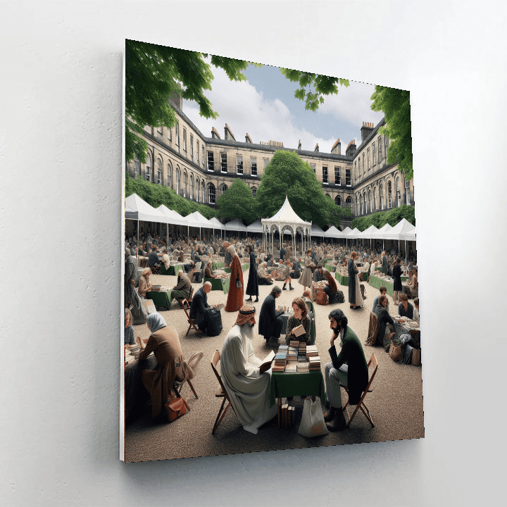 Edinburgh International Book Festival - Edinburgh, Scotland Number Painting