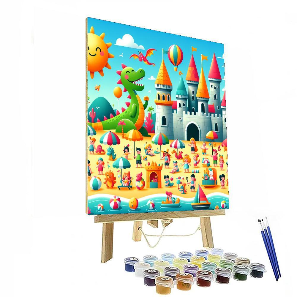 My Dream Vacation Paint By Numbers Art