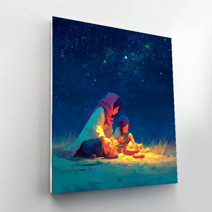 Picnic Under The Stars Paint By Numbers Kits