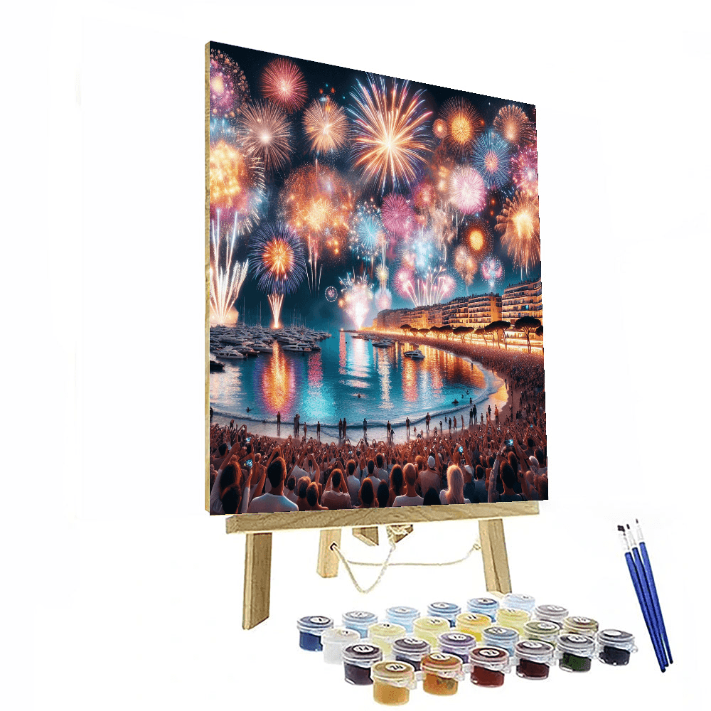 International Fireworks Competition - Cannes, France Paint By Numbers Kits