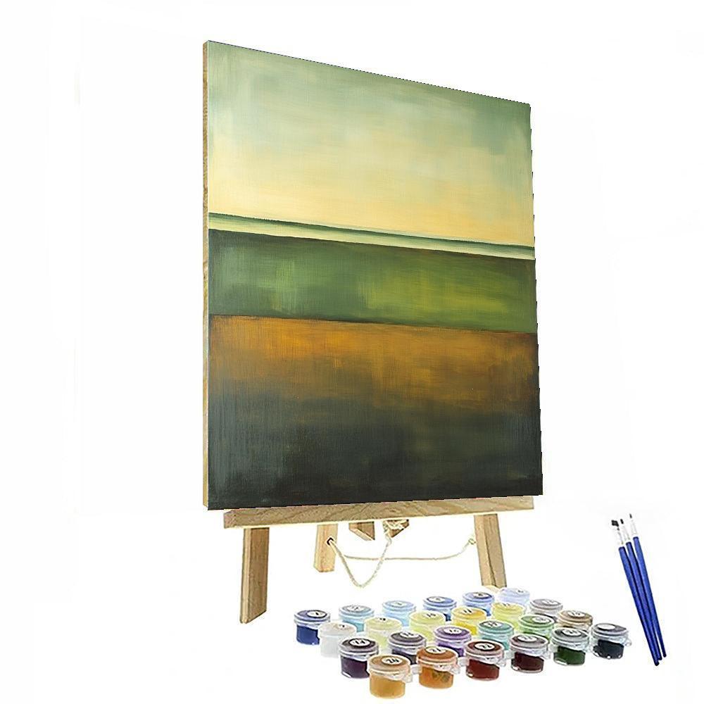 Mark Rothko Inspired Serenity Of Colors  Numbered Painting Kits