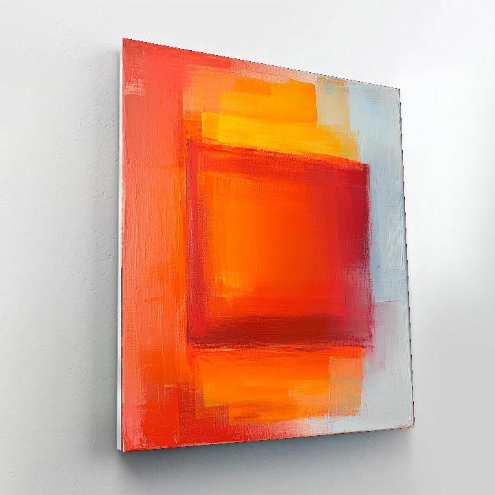 Mark Rothko Inspired Boundless Energy  DIY Paint By Numbers