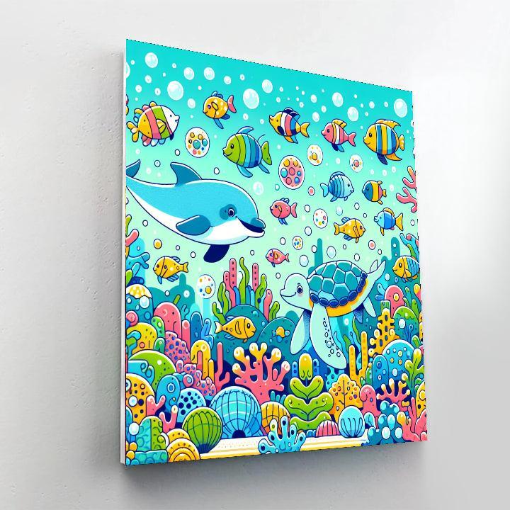 Joyful Ocean Expedition Paint By Numbers