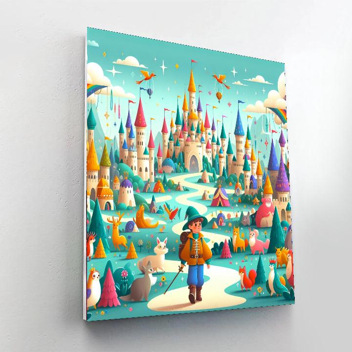 Magical Adventure Number Painting