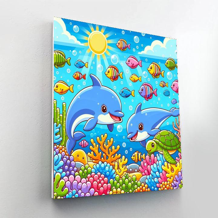 Underwater Dreamland Paint By Numbers