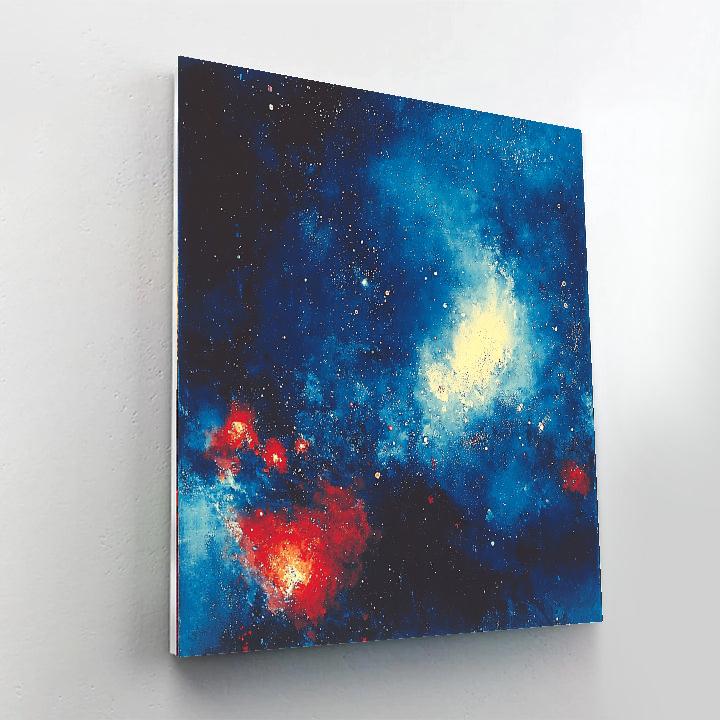 Joan Miró Inspired Nebula Exploration  Paint By Number