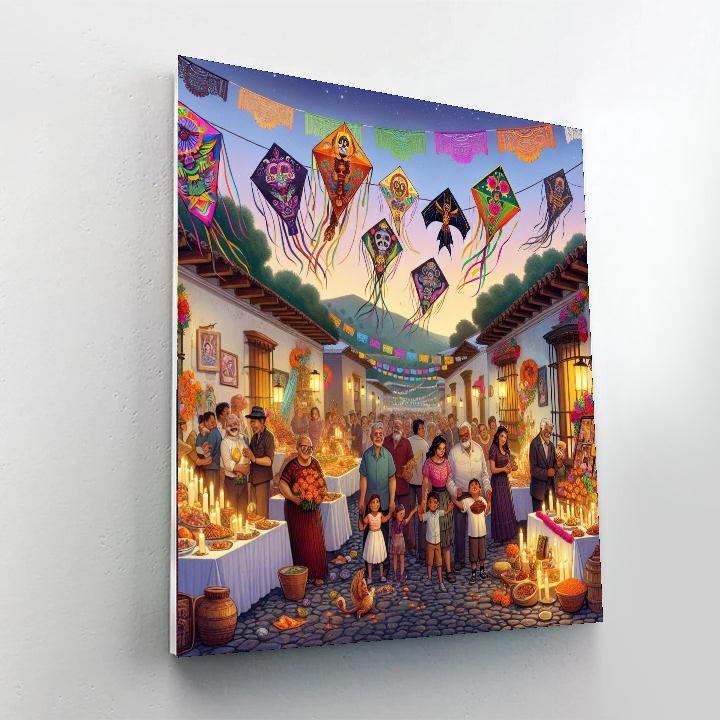 Noche De Muertos - Guatemala Paint By Number