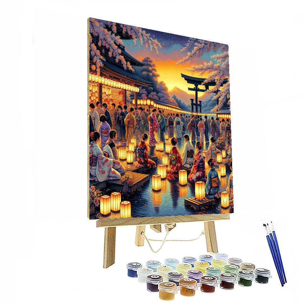 Obon Festival - Japan Paint By Number