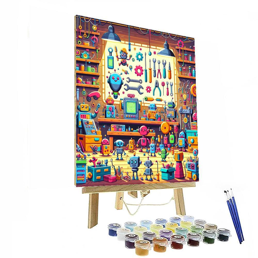 Inventor's Workshop Wonderland Paint By Numbers Kits
