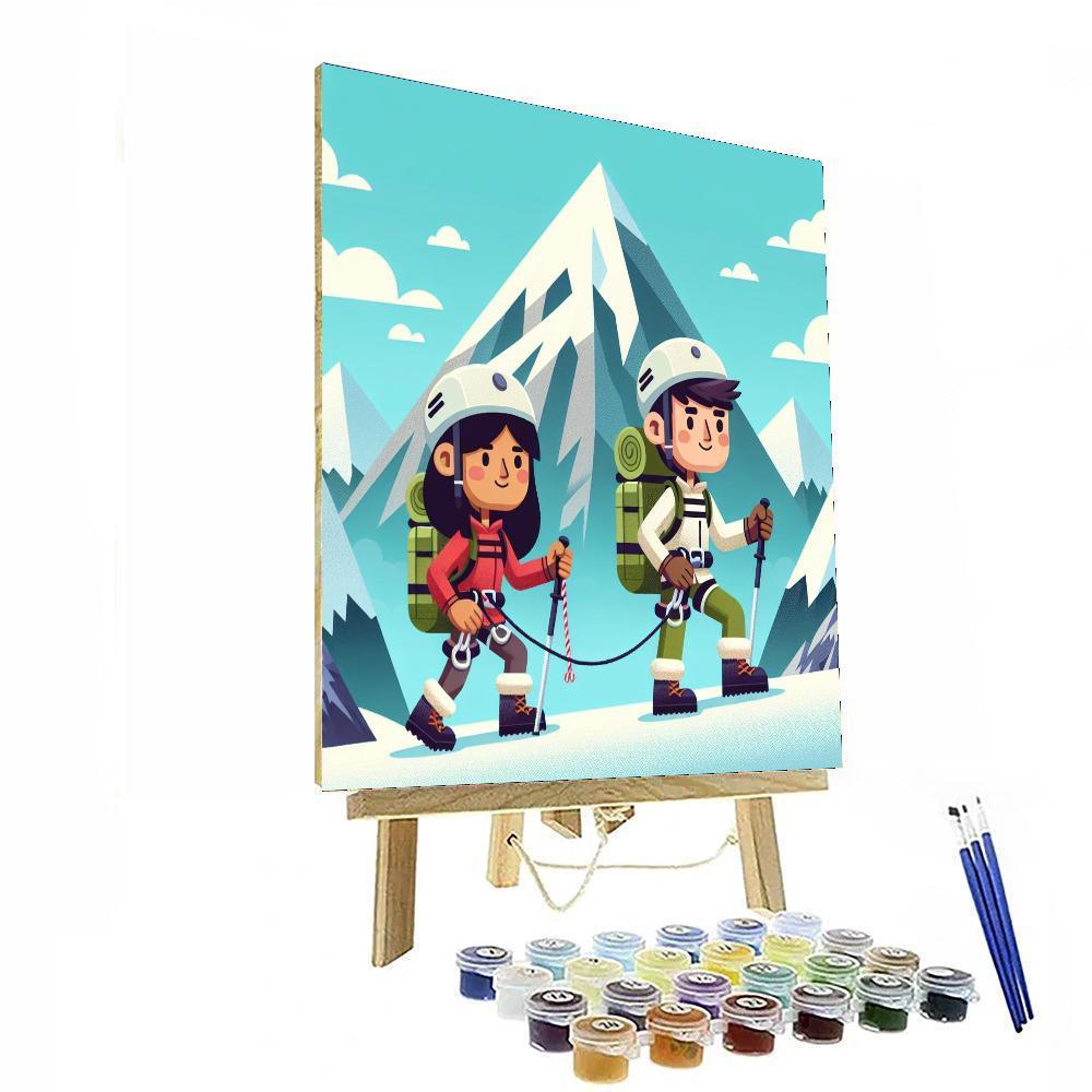 Mighty Mountain Expedition Paint By Number