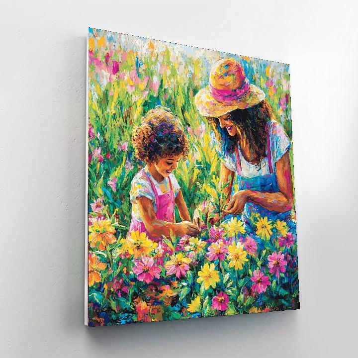 A Mother’s Love Blooms DIY Paint By Numbers