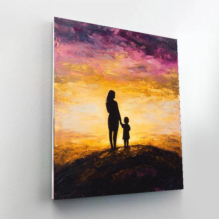 Dawn Of A Mother's Love Numbered Painting Kits