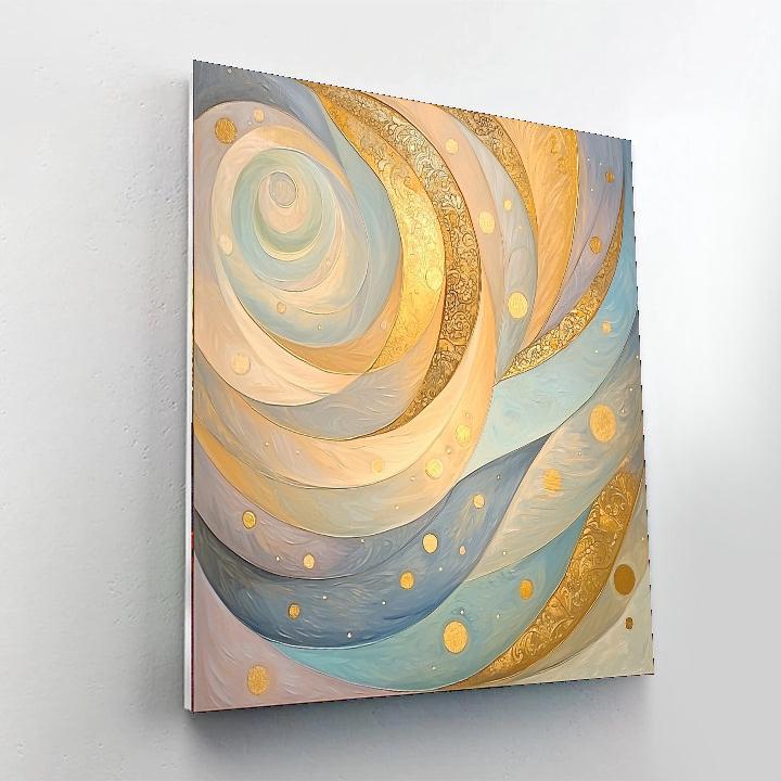 Gustav Klimt Inspired Ethereal Balance  Paint By Numbers Kits