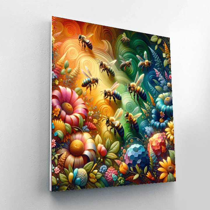 Bee Harmony Paint By Color