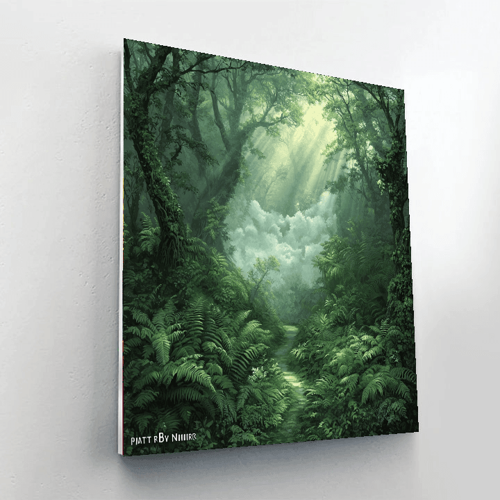 Monteverde Cloud Forest Reserve - Costa Rica Number Painting