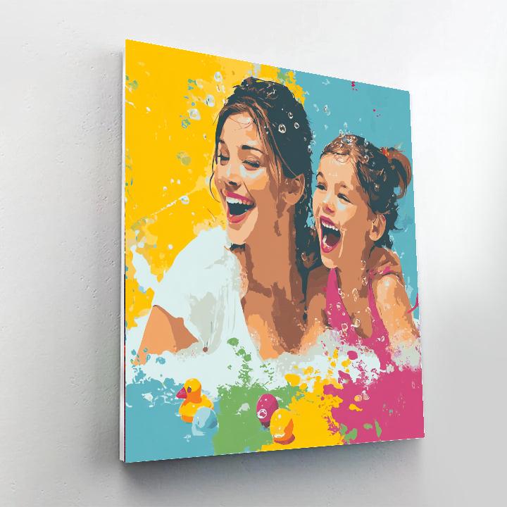 Bubbles And Fun DIY Paint By Numbers