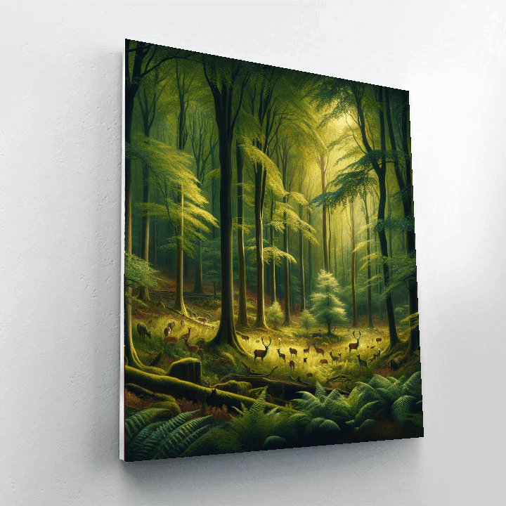 Serenade Of The Woods Paint By Number