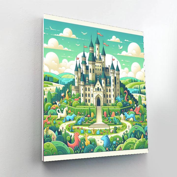 Castle Of Dreams Quest DIY Paint By Numbers
