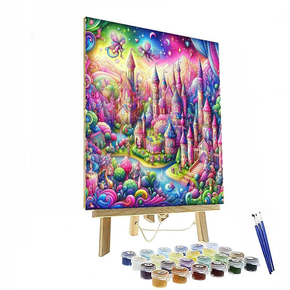 Adventurous Fairy Tale Land Paint By Numbers