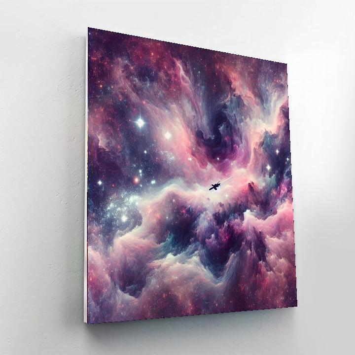 Galaxy Exploration Voyage Painting By Numbers Kit