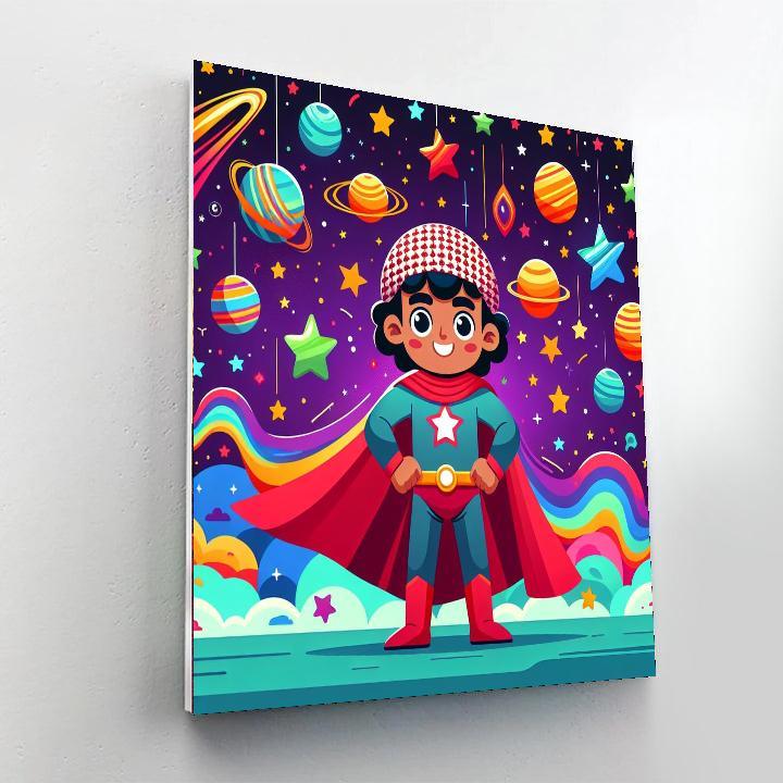 Galactic Hero Quest Paint By Numbers