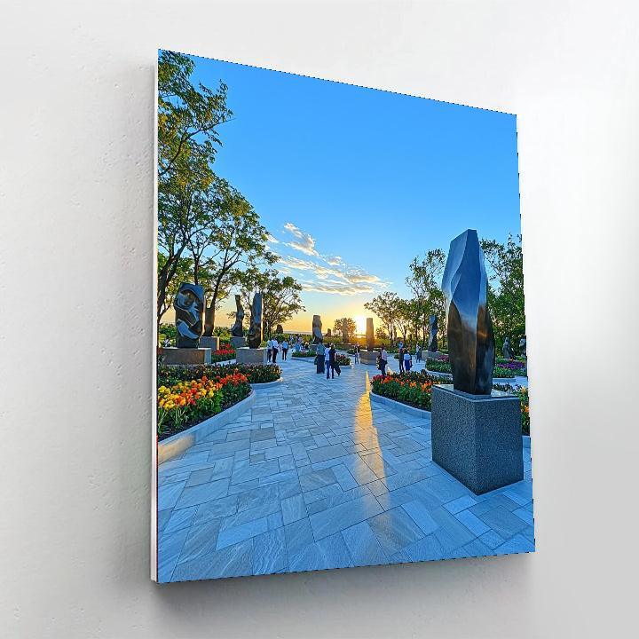 Vigeland Sculpture Park - Oslo Paint By Number