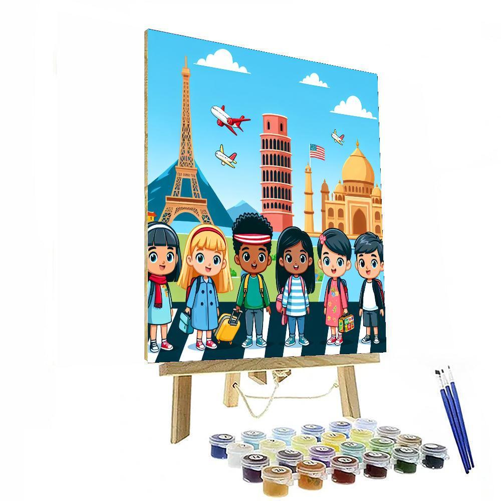Cultural Discovery Voyage Numbered Painting Kits