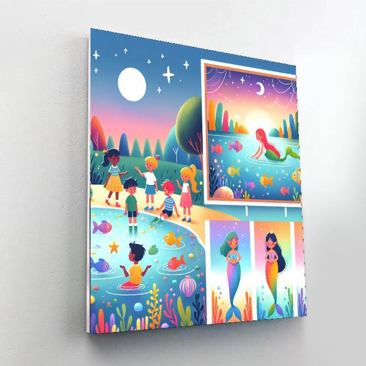 Mystic Lagoon Expedition Paint By Numbers
