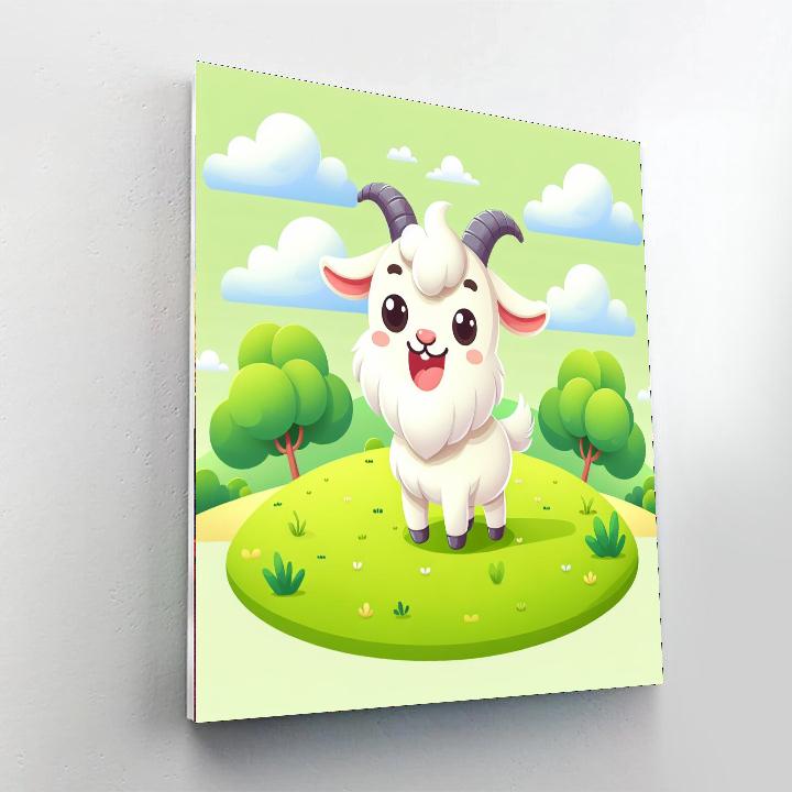 Gallant Goat DIY Paint By Numbers