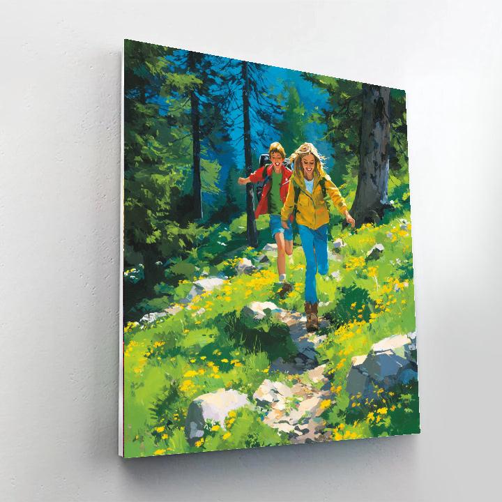 Embracing New Adventures DIY Paint By Numbers