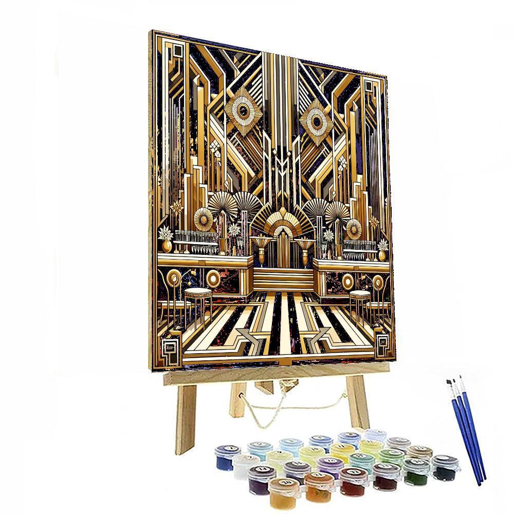 Art Deco Opulence Paint By Number