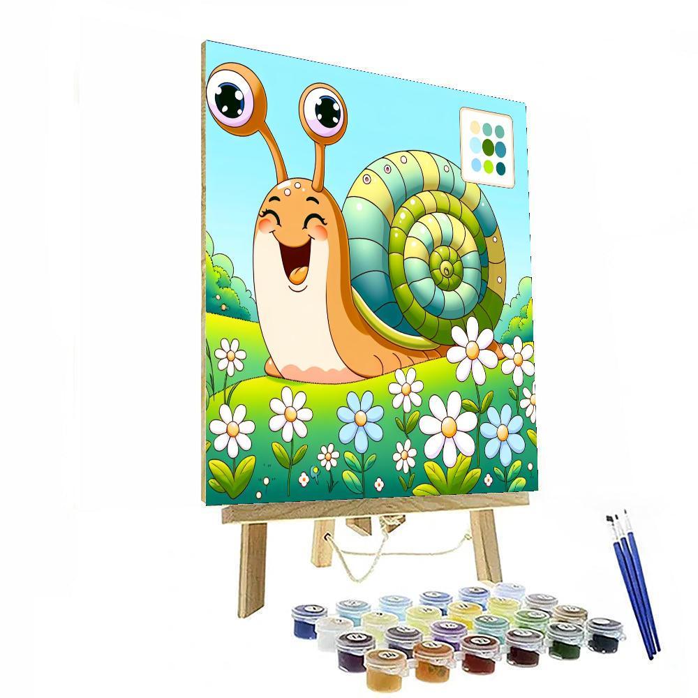 Gigantic Snail Paint By Number