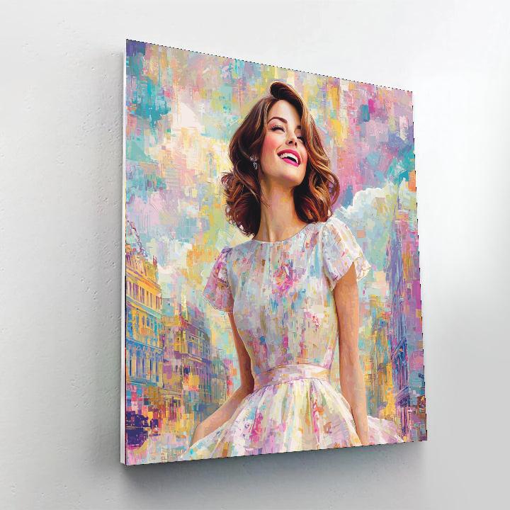 Emma Stone: A La La Land Of Dreams Numbered Painting Kits
