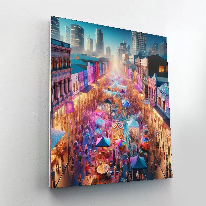 Melbourne Fringe - Australia Numbered Painting Kits