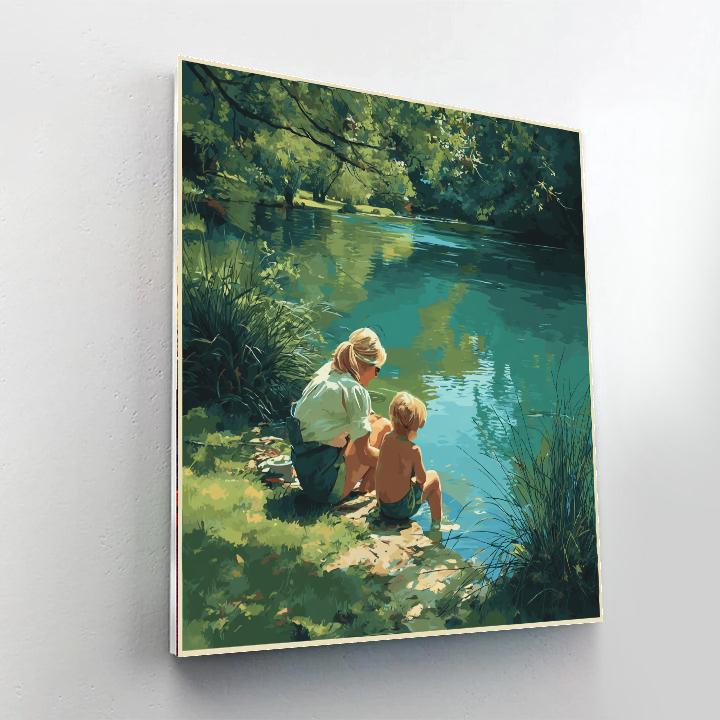 Reflections Of The Heart Paint By Number