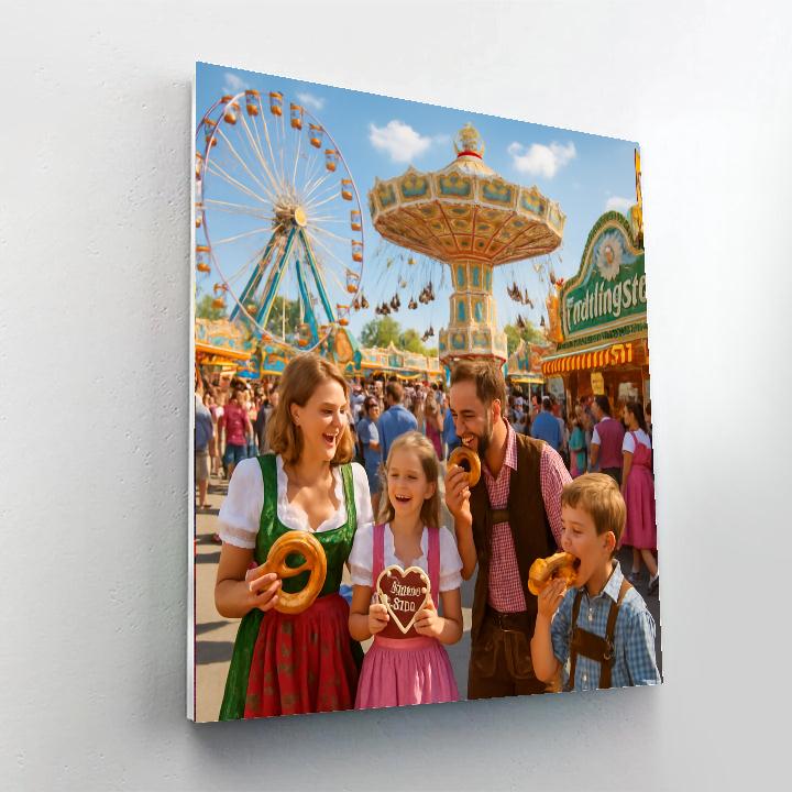 Frühlingfest Painting Number Kit