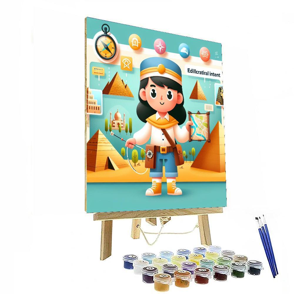 Historic Explorer Adventure Paint By Number