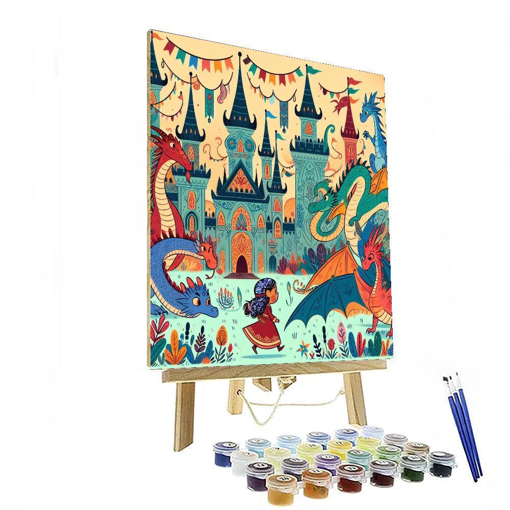 Dragon Kingdom Expedition Numbered Painting Kits