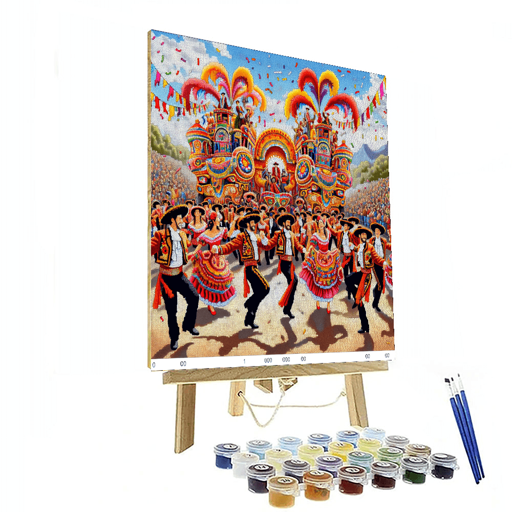 Fiesta Nacional Del Sol - Argentina Numbered Painting Kits