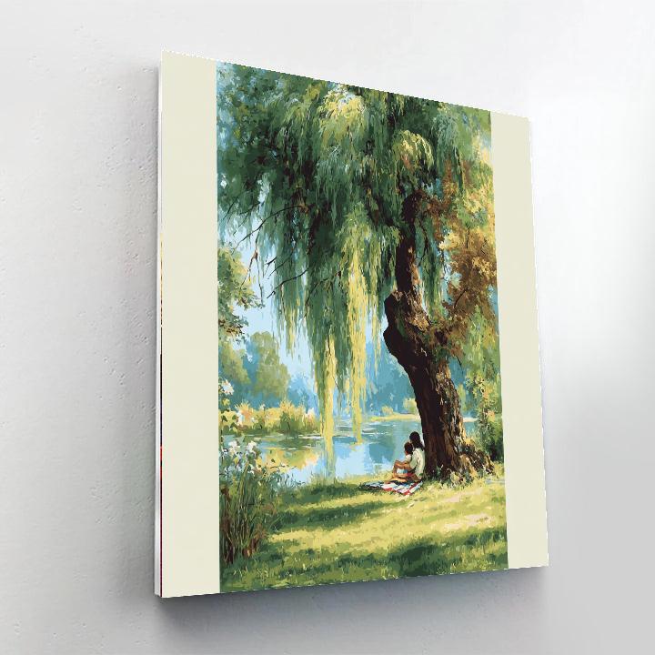 Moments Under The Willow Paint By Numbers Kits