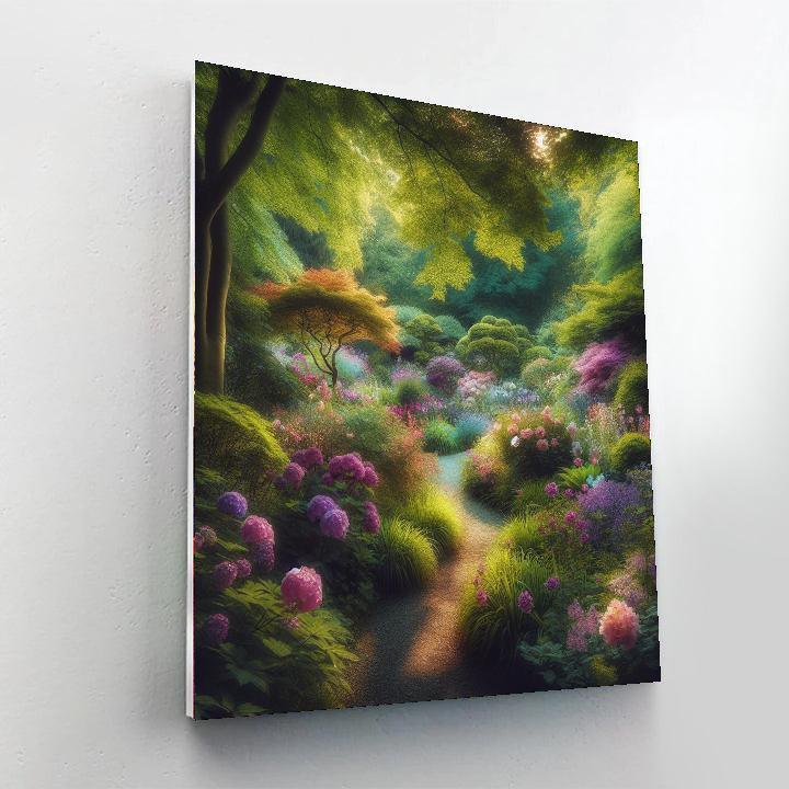 Garden Of Reflection Paint By Numbers Art