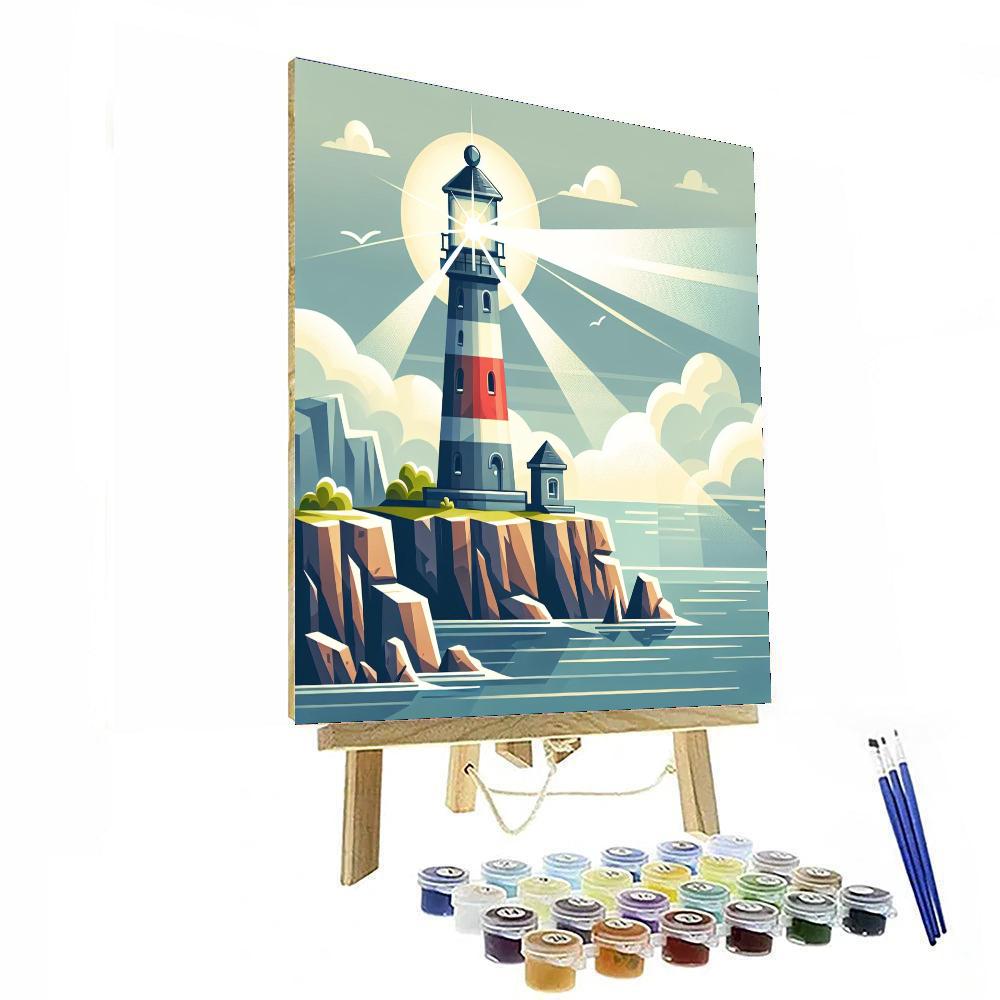 Lighthouse Keeper's Tale Number Painting